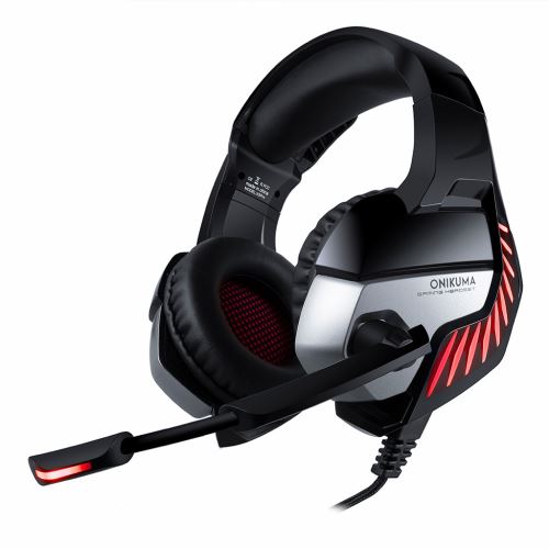 Headset Gaming ONIKUMA K5 Pro (3) خرید هدست گیمینگ اونیکوما قرمز Headset Gaming ONIKUMA K5 Pro Red مخصوص کنسول و کامپیوتر