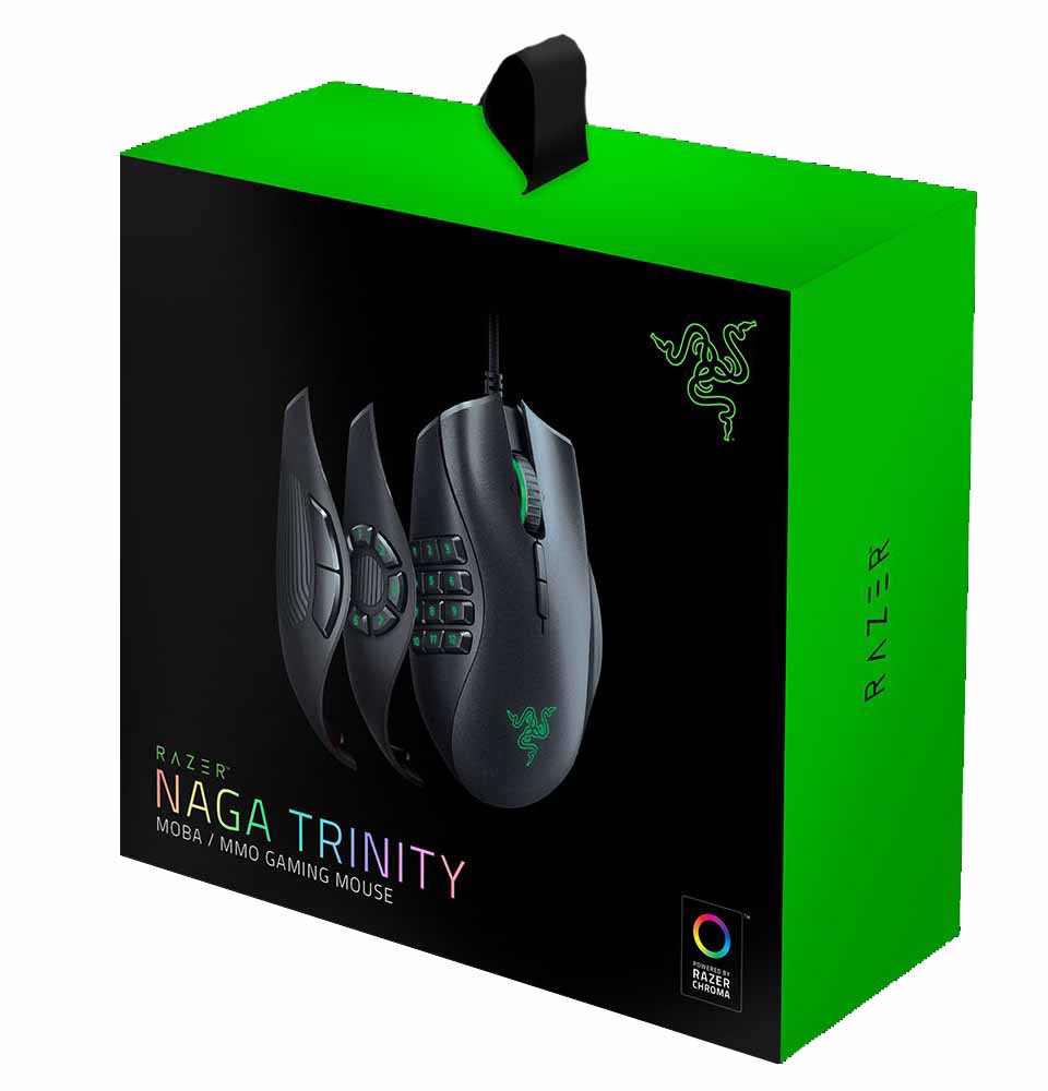 razer naga trinity gaming mouse