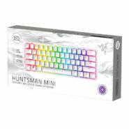 خرید کیبورد بازی ریزر Keyboard RAZER HUNTSMAN Mini Clicky Purple Switch Mercury Edition (4)