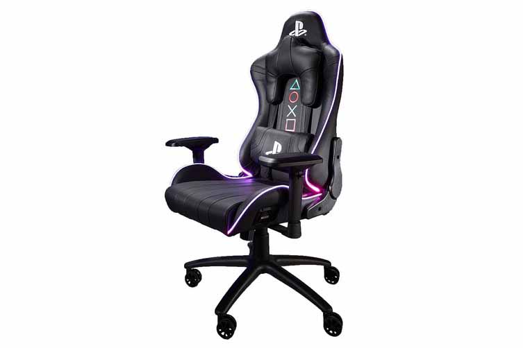 led rocking gaming chair