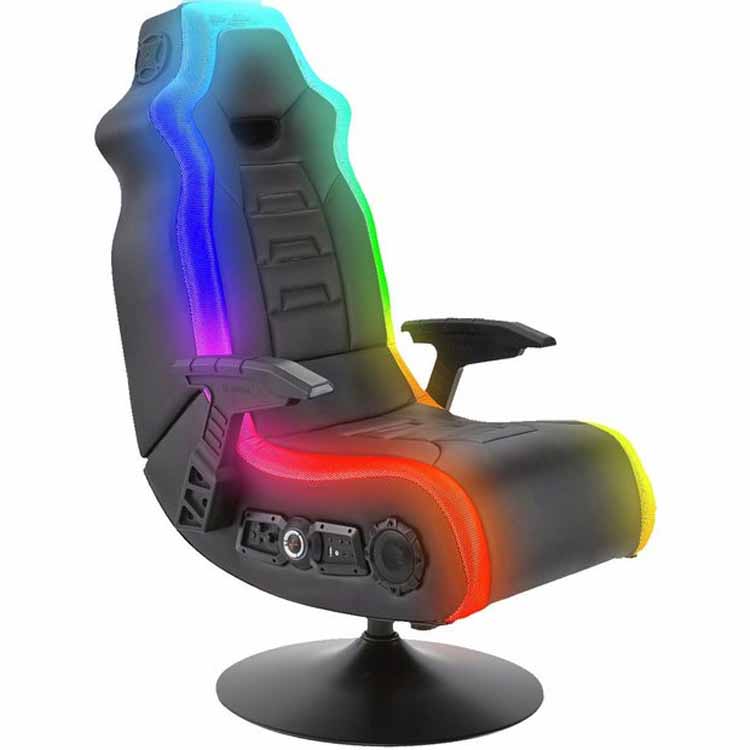 led rocking gaming chair