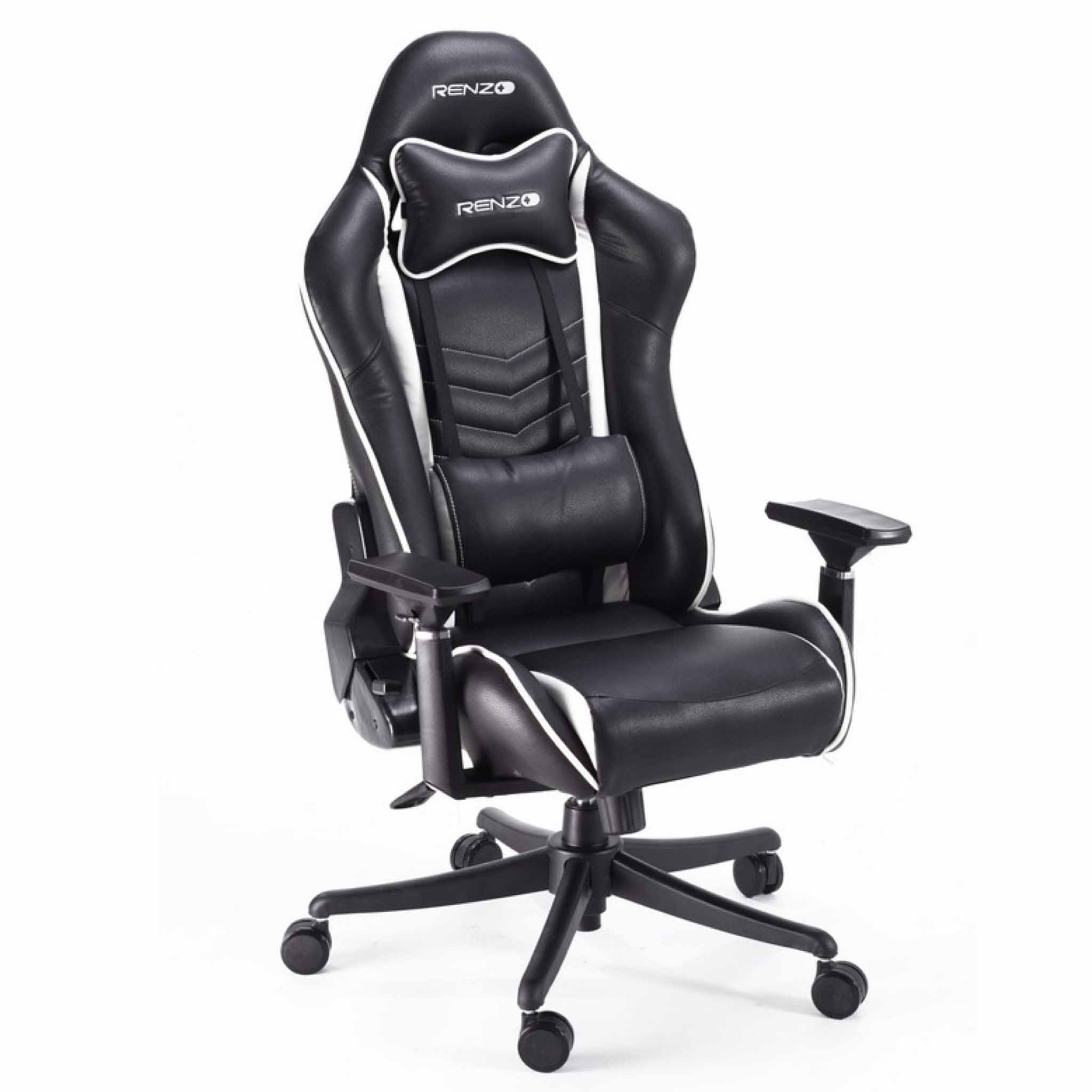 صندلی-گیمینگ-رنزو-Gaming-Chair-Renzo-White-4