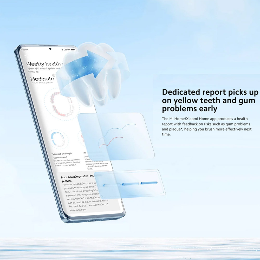 مسواک-برقی-هوشمند-شیائومی-Xiaomi-Smart-Electric-Toothbrush-T501-4