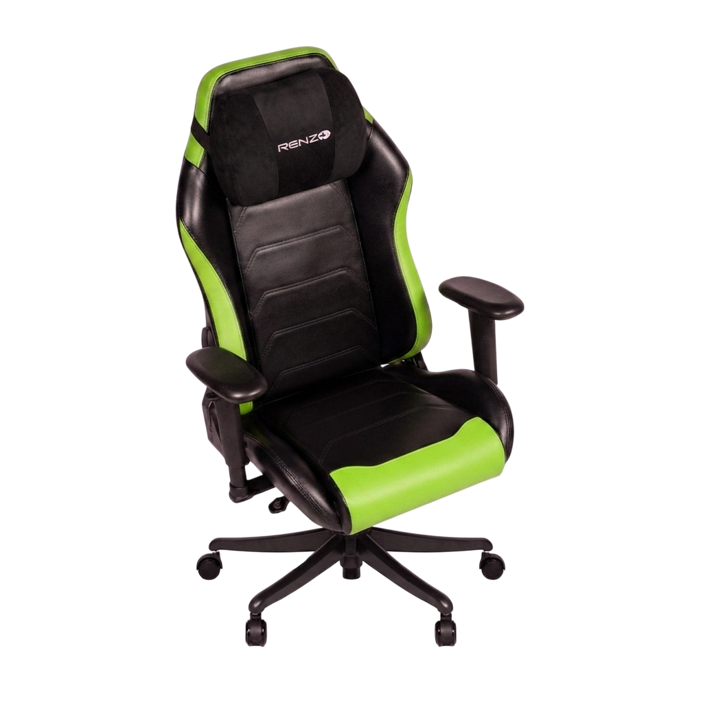 صندلی-گیمینگ-RENZO-Imperial-XL-Neon-Green-3